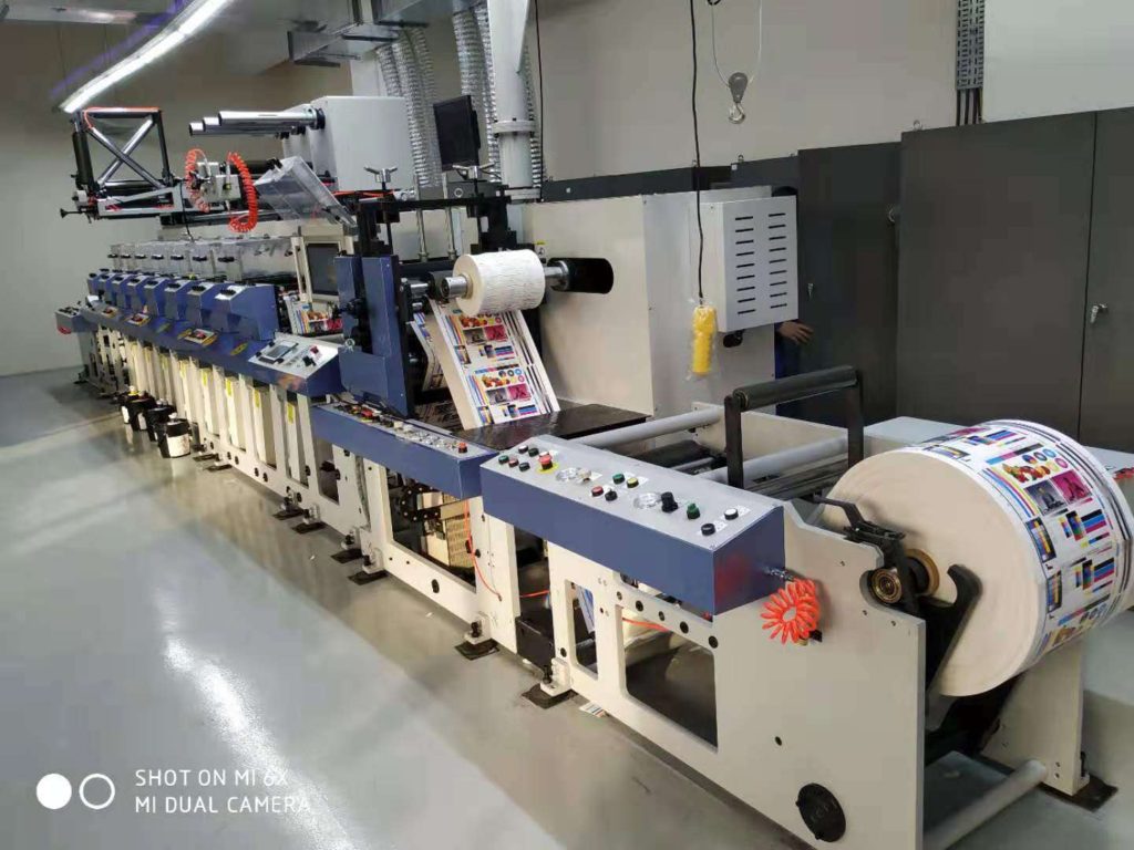 dh fp label flexo printing machine